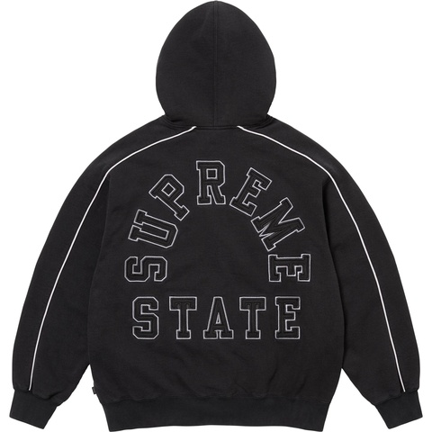 トップス Supreme State Zip Up Hooded Sweatshirt M Fall/Winter 2024 Preview – Supreme