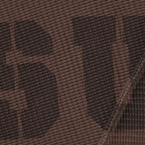 Supreme Stencil Thermal S/S Top - Brown
