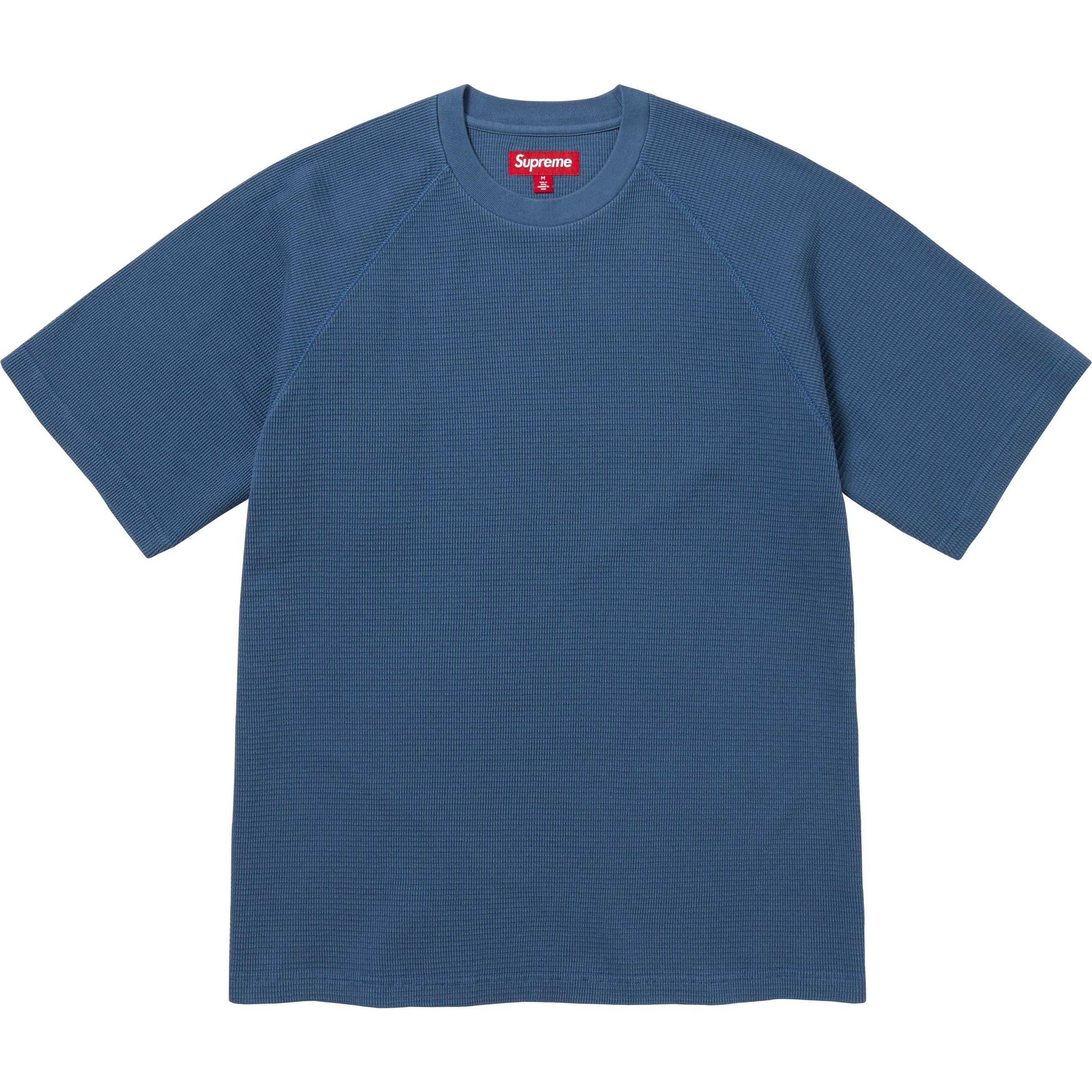 Supreme Stencil Thermal S S Top (FW24) - Dark Slate - $88