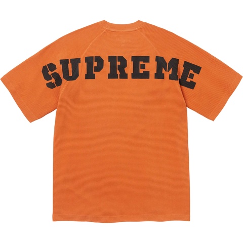 シュプリーム Stencil Thermal Tシャツ S オレンジ メンズ Supreme 24F/W Stencil Thermal S/S Top - fall/winter 2024 - Supreme