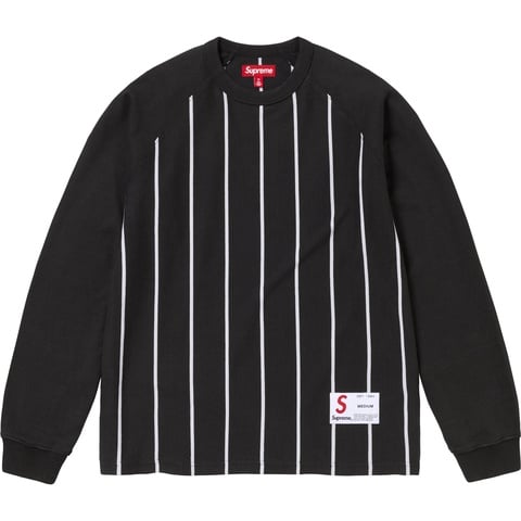 Stripe Raglan L/S Top - fall/winter 2024 - Supreme