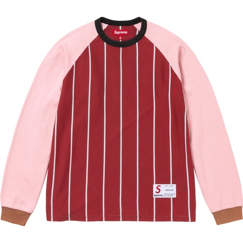 Stripe Raglan L/S Top - fall/winter 2024 - Supreme