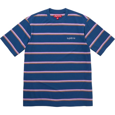 Supreme Stripe S/S Top - Navy