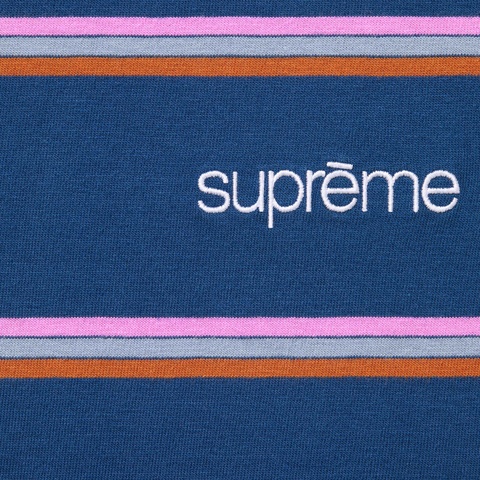 Supreme Stripe S/S Top - Navy
