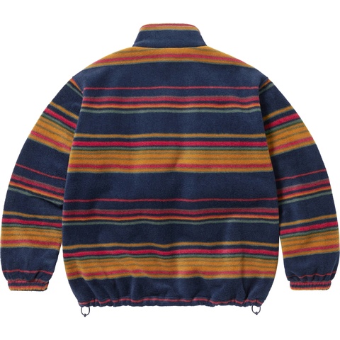 Stripe Zip Up Fleece Jacket - fall/winter 2024 - Supreme