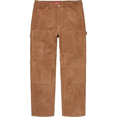 Suede Double Knee Painter Pant - fall/winter 2024 - Supreme