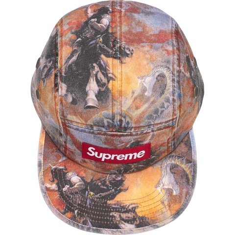 帽子 Supreme 24FW FRANK FRAZETTA CAMP CAP Supreme Frank Frazetta Camp Cap Hat Orange FW24 Supreme 2024 Brand