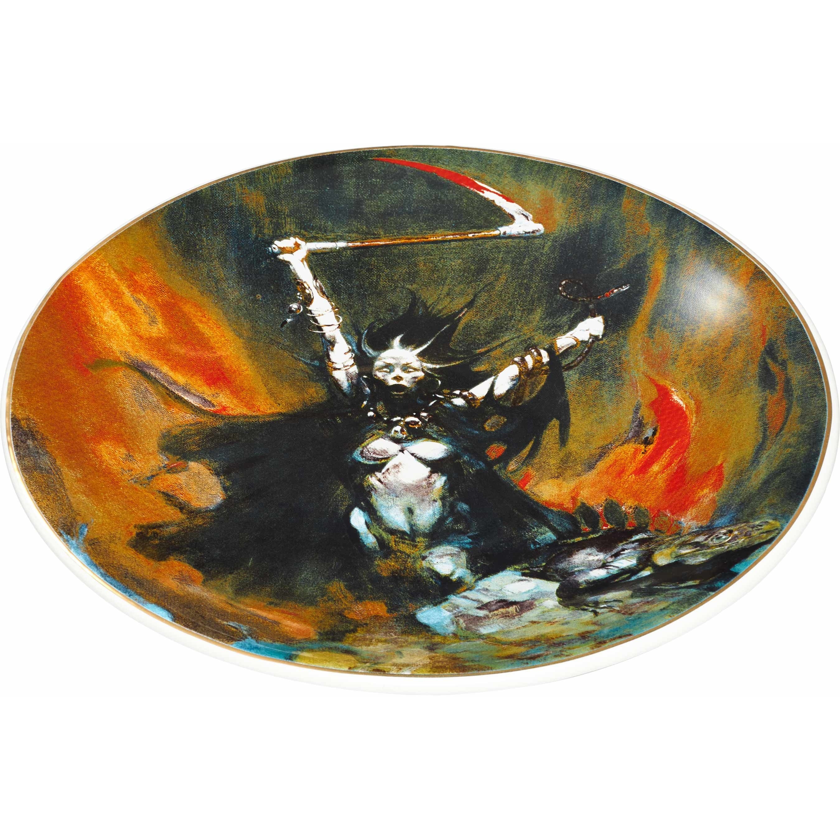 Supreme Supreme Frank Frazetta Large Plate (FW24) - Woman With Scythe - $298
