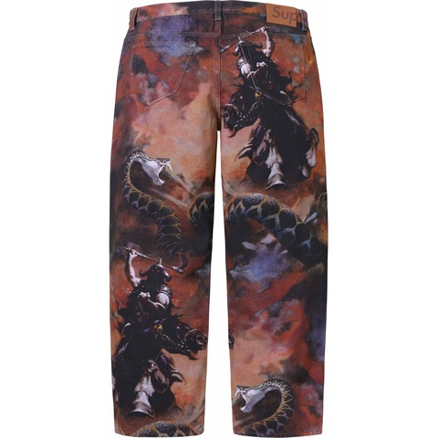 Supreme Supreme/Frank Frazetta Loose Fit Jean - Multicolor