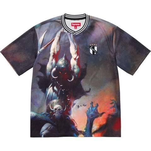 Supreme Supreme/Frank Frazetta Soccer Jersey - Death Dealer