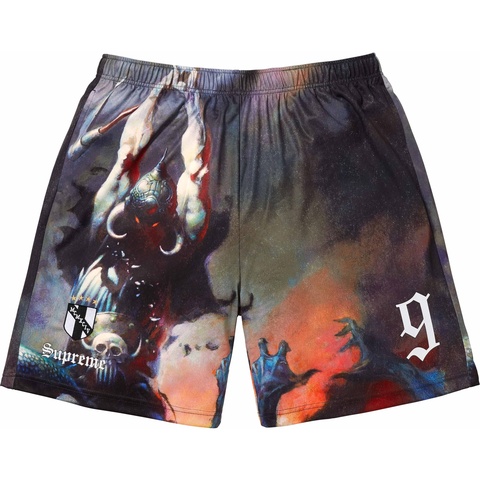 Supreme Supreme/Frank Frazetta Soccer Short - Death Dealer