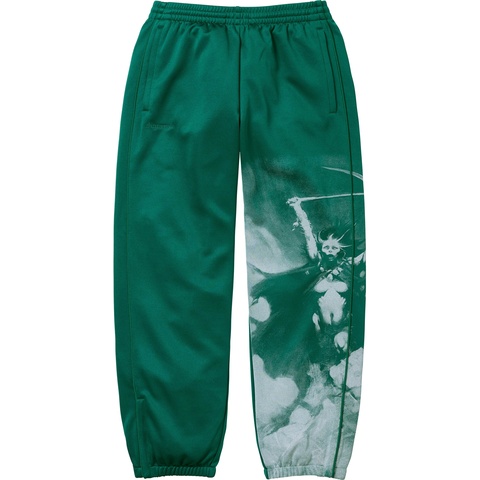 Supreme Supreme/Frank Frazetta Track Pant - Dark Green