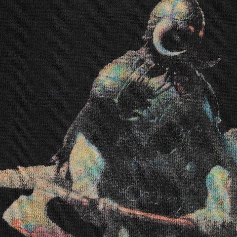 Supreme Supreme/Frank Frazetta Zip Up Hooded Sweatshirt - Black