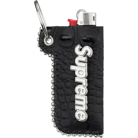 小物 Supreme Leather Lighter Case Keychain Supreme®/b.b. Simon Leather Lighter Case Keychain - Supreme