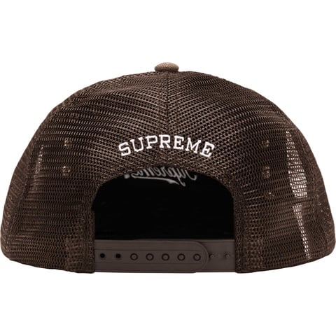 Supreme®/b.b. Simon Studded Canvas Mesh Back 5-Panel - Supreme