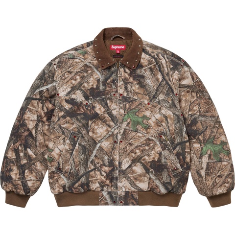 Supreme Supreme®/b.b. Simon Studded Work Jacket - TrueTimber® HTC Fall Camo
