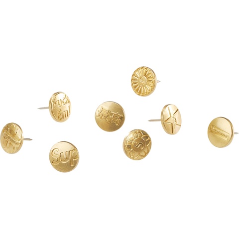 Supreme Supreme®/CDW Push Pin Set - Brass