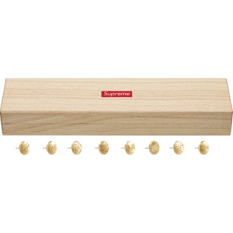 Supreme Supreme®/CDW Push Pin Set - Brass