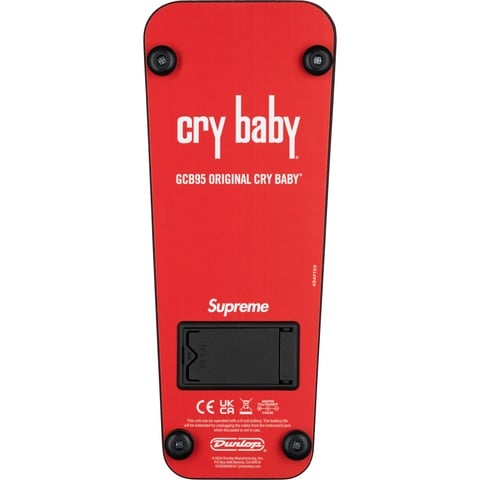 Supreme®/Cry Baby Pedal - fall/winter 2024 - Supreme Supreme®/Cry Baby Pedal - fall/winter 2024 - Supreme