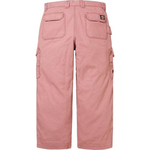パンツ Supreme Dickies Flannel Lined Cargo Pant Supreme Dickies Flannel Lined Cargo Pant Black Men's - FW24 - US
