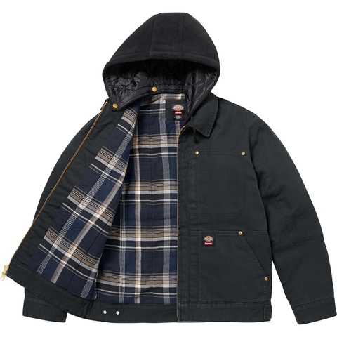Supreme Supreme®/Dickies® Hooded Work Jacket - Black