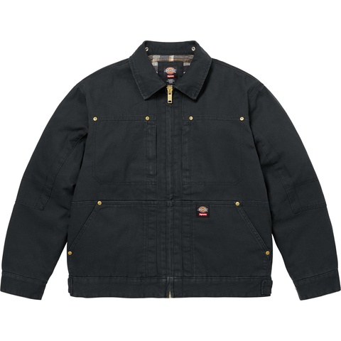 Supreme Supreme®/Dickies® Hooded Work Jacket - Black