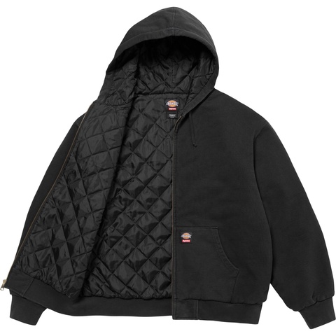 Supreme®/Dickies® Quilted Lined Zip Up Hooded Sweatshirt - Supreme