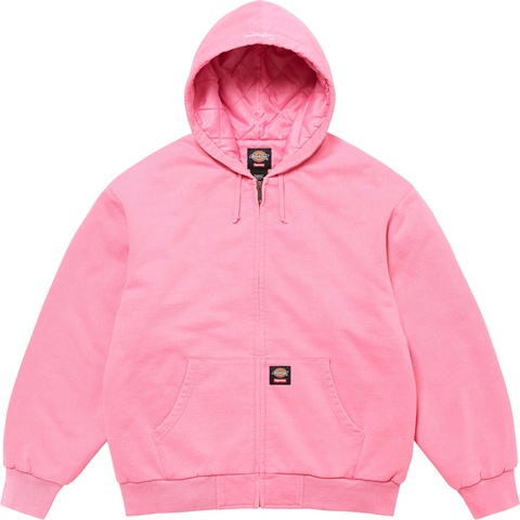 Supreme®/Dickies® Quilted Lined Zip Up Hooded Sweatshirt - Supreme