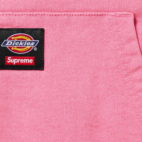 Supreme Supreme®/Dickies® Quilted Lined Zip Up Hooded Sweatshirt - Dusty Pink