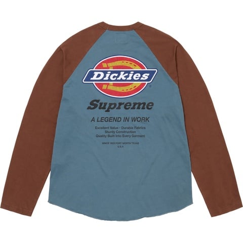 Supreme®/Dickies® Raglan L/S Top - Supreme