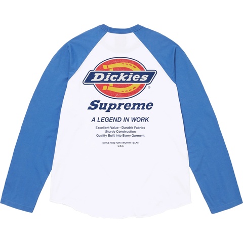 Supreme®/Dickies® Raglan L/S Top - Supreme