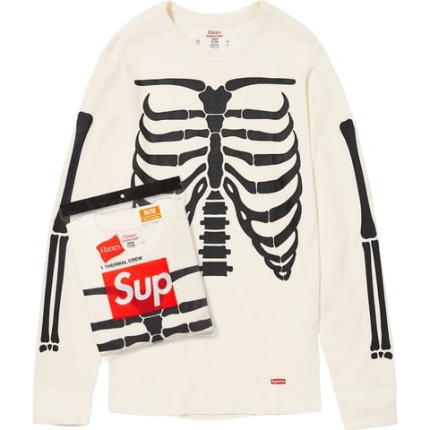 Supreme®/Hanes® Bones Thermal Crew (1 Pack) - Supreme