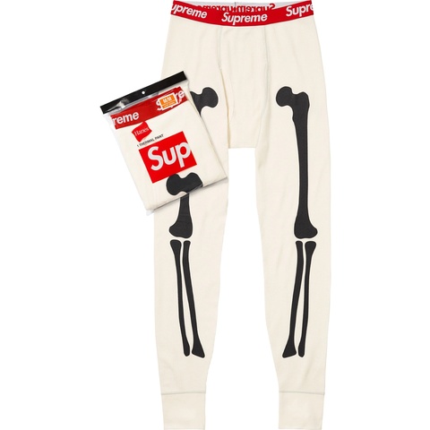 Supreme®/Hanes® Bones Thermal Pant (1 Pack) - Supreme