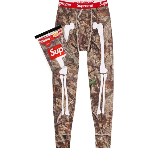 Supreme®/Hanes® Bones Thermal Pant (1 Pack) - Supreme