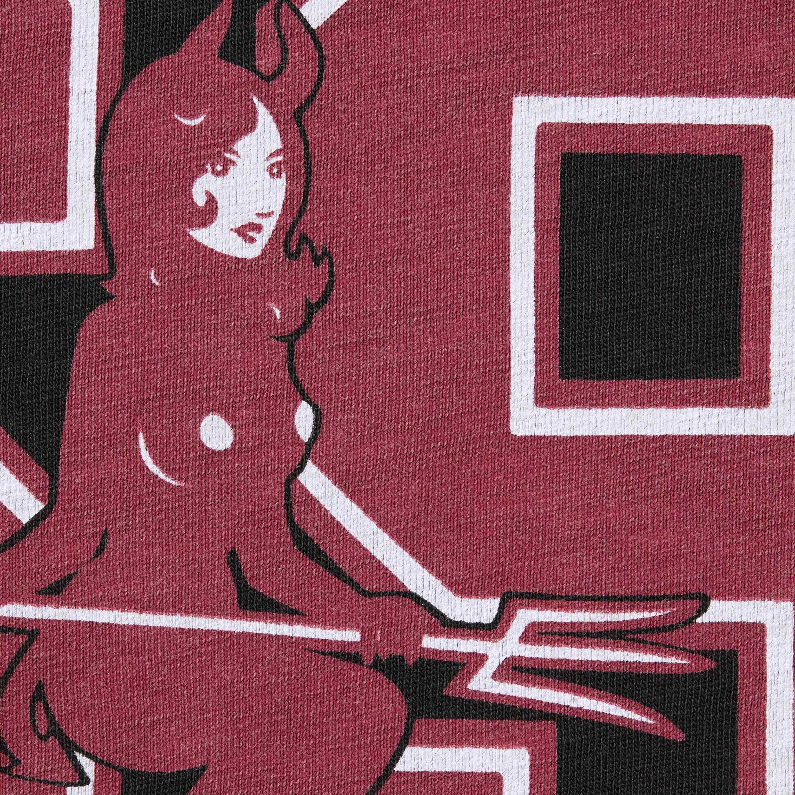 Supreme Supreme HYSTERIC GLAMOUR 69 Football Top (FW24) - Black - $98