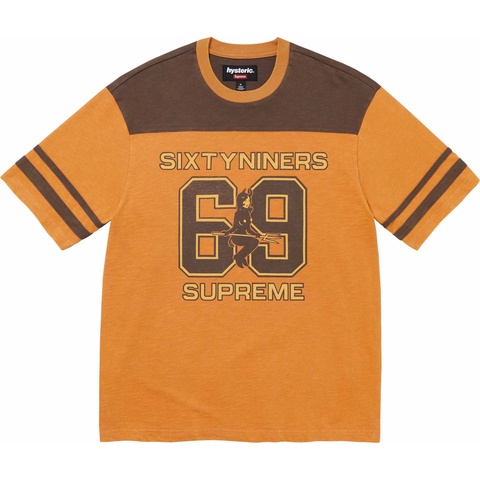 Supreme Supreme®/HYSTERIC GLAMOUR 69 Football Top - Light Orange