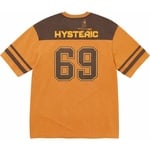 Supreme Supreme HYSTERIC GLAMOUR 69 Football Top (FW24) - Light Orange