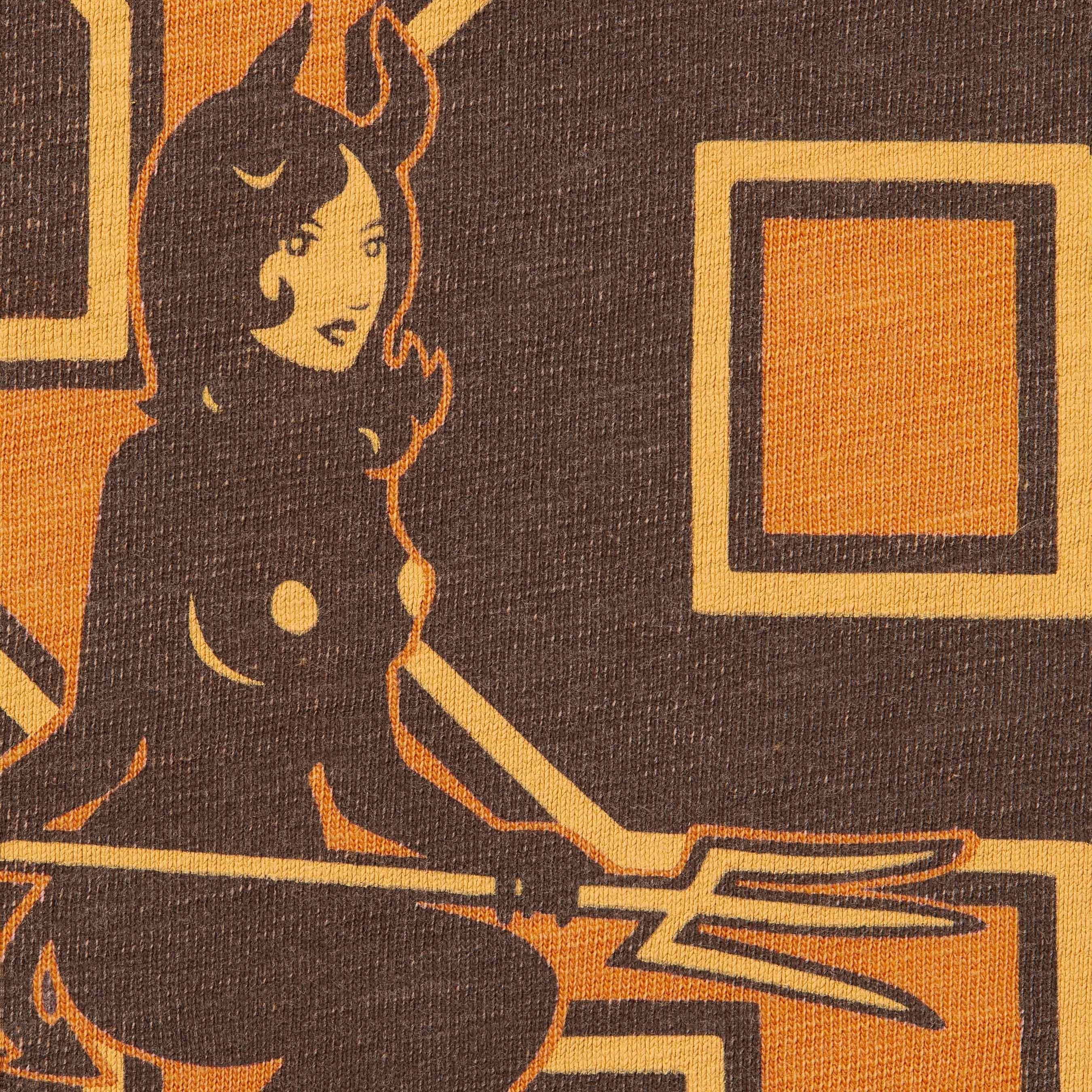 Supreme Supreme HYSTERIC GLAMOUR 69 Football Top (FW24) - Light Orange - $98