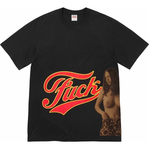 Supreme Supreme®/HYSTERIC GLAMOUR Fuck Tee - Black