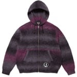Supreme Supreme HYSTERIC GLAMOUR Mohair Zip Up Hooded Sweater (FW24) - Black