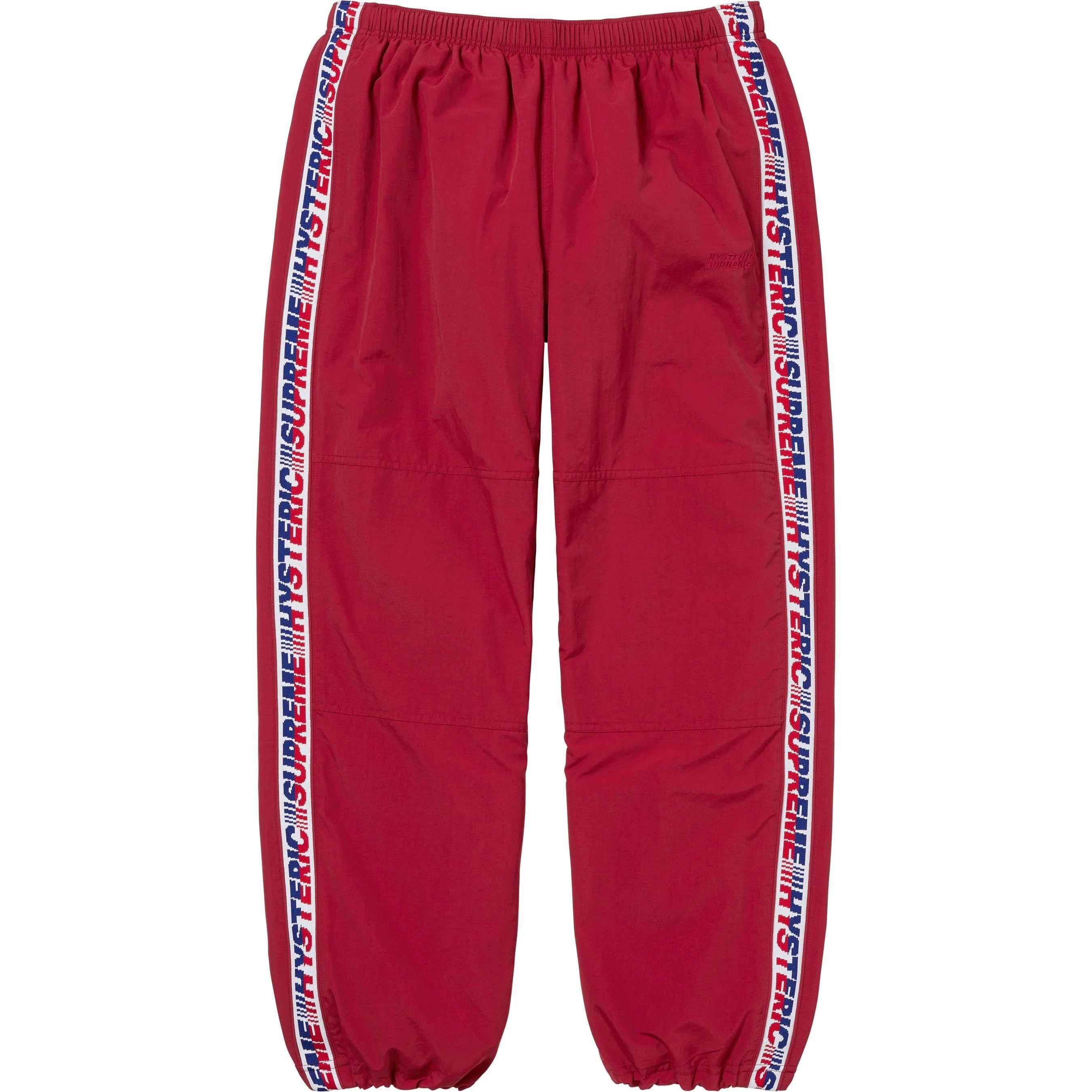 Supreme Supreme HYSTERIC GLAMOUR Track Pant (FW24) - Red - $158