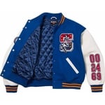 Supreme Supreme HYSTERIC GLAMOUR Varsity Jacket (FW24) - Blue