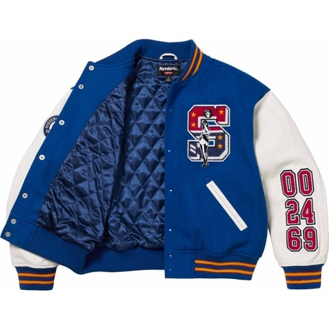 Supreme®/HYSTERIC GLAMOUR Varsity Jacket - Supreme Supreme®/HYSTERIC GLAMOUR Varsity Jacket - Supreme