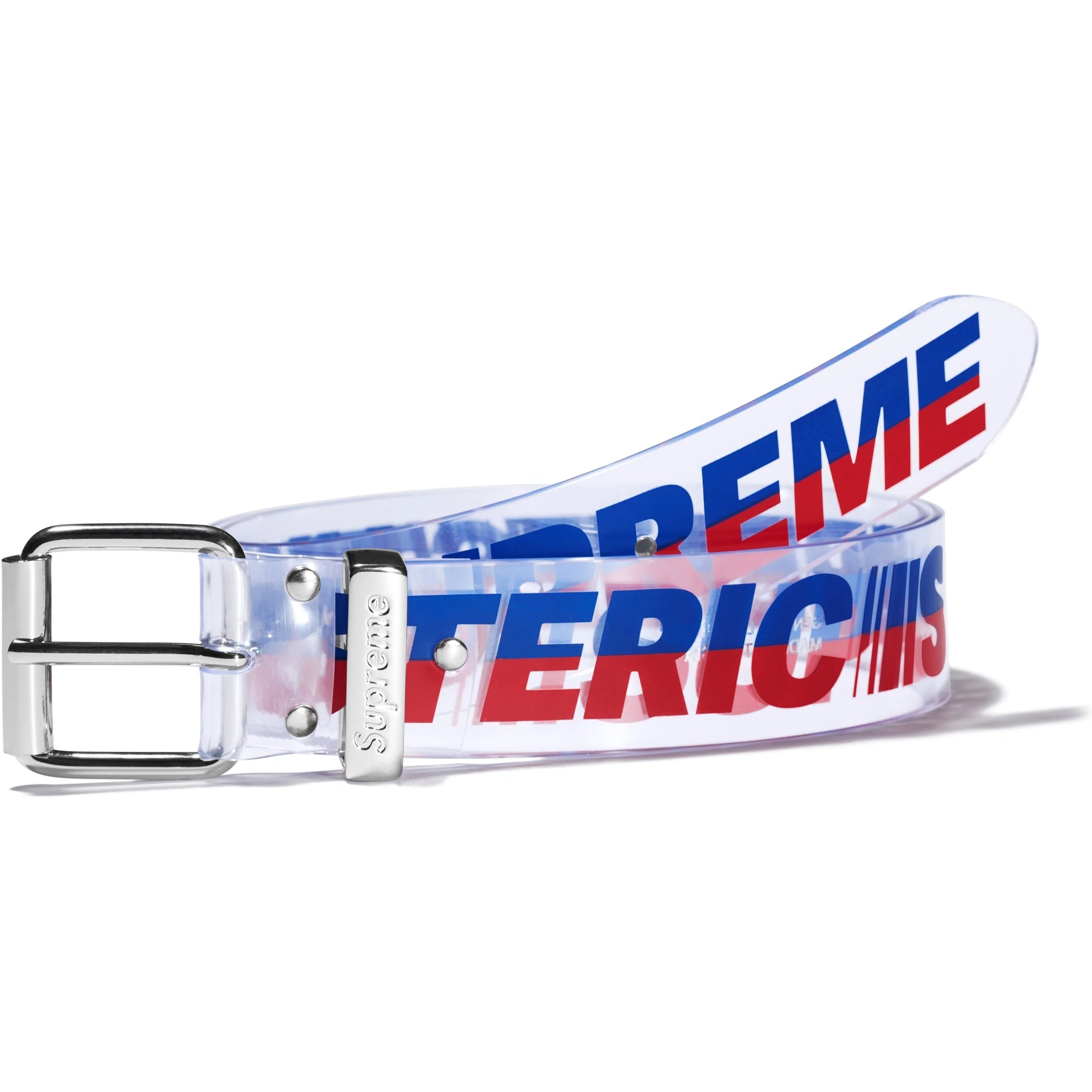 Supreme Supreme HYSTERIC GLAMOUR Vinyl Belt (FW24) - Clear - $110