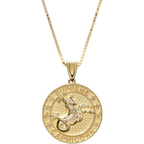 Supreme®/Jacob&Co 14K Gold Zodiac Pendant - Supreme