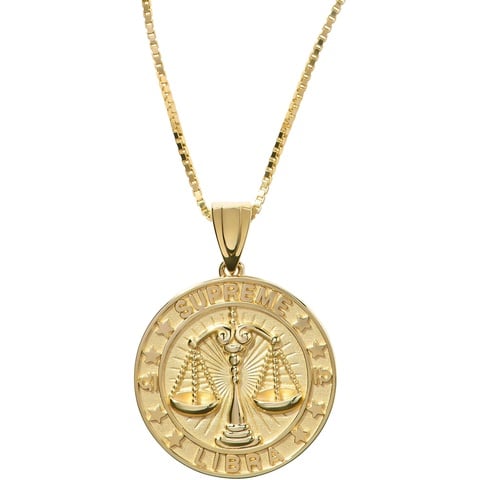 Supreme®/Jacob&Co 14K Gold Zodiac Pendant - SupremeCommunity