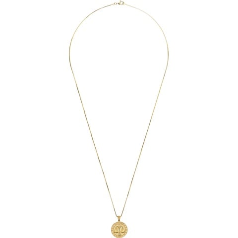 Supreme Supreme®/Jacob&Co 14K Gold Zodiac Pendant - Gold - Libra