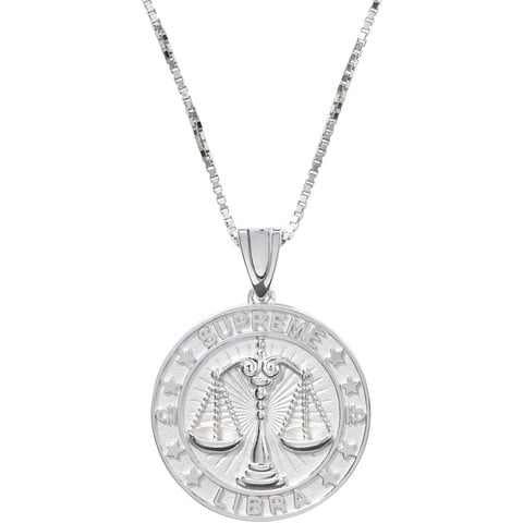 Supreme®/Jacob&Co Sterling Silver Zodiac Pendant - Supreme