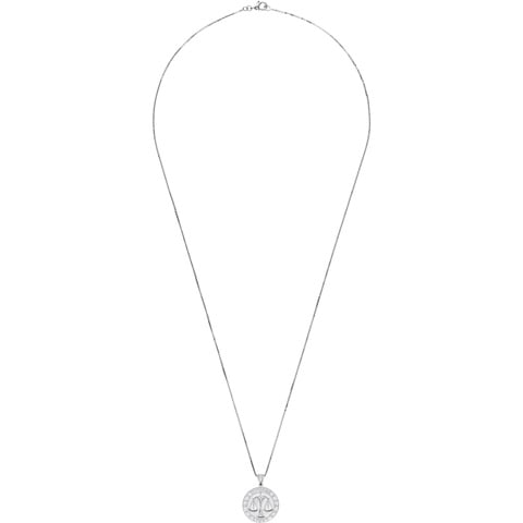 Supreme Supreme®/Jacob&Co Sterling Silver Zodiac Pendant - Silver - Libra