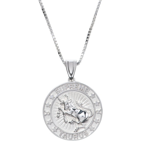 Supreme®/Jacob&Co Sterling Silver Zodiac Pendant - Supreme
